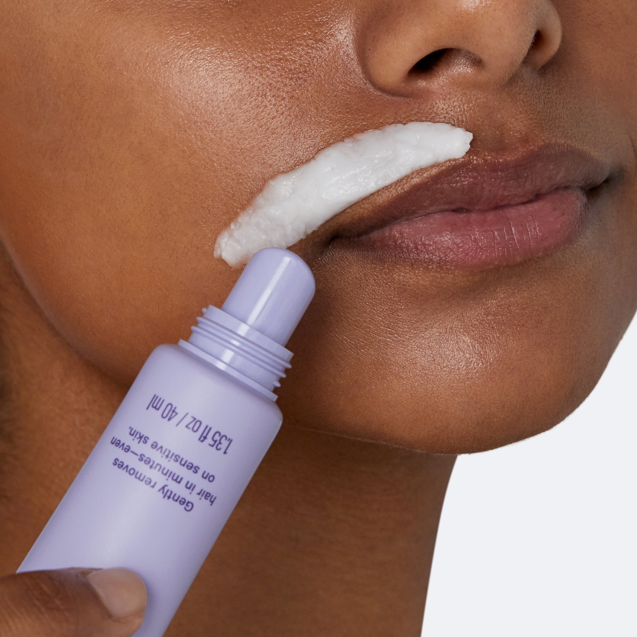 Anything but lip service 👄 Our Facial Hair Removal Cream is
