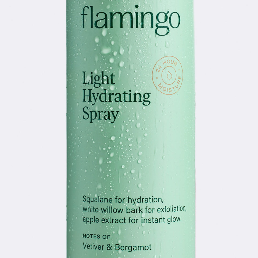 TWO Flamingo Light Hydrating Spray 6.7 oz Vetiver store Bergamot Glow Lock Moisture